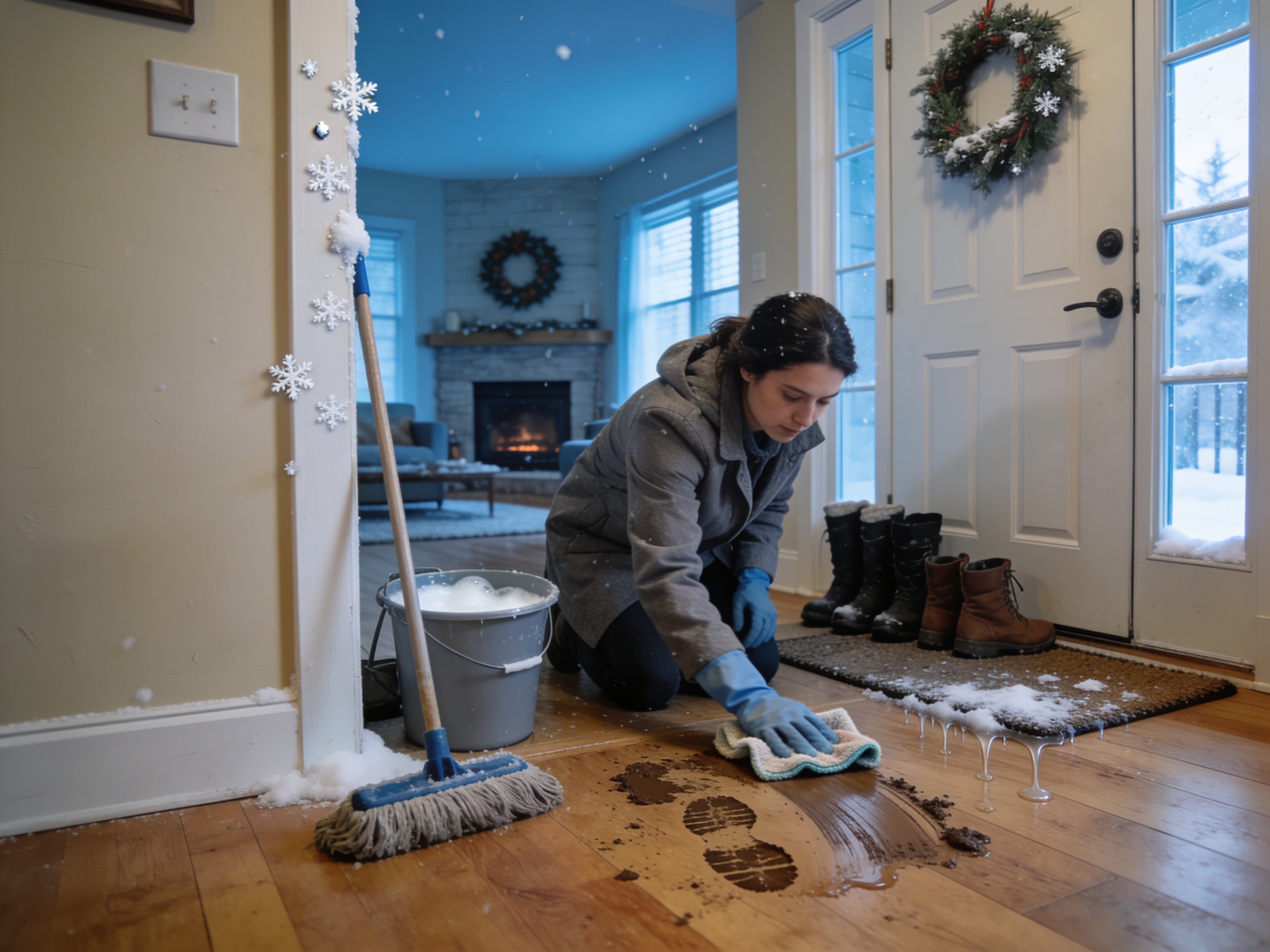 Denver Airbnb Winter Cleaning Checklist for Snow and Mud
