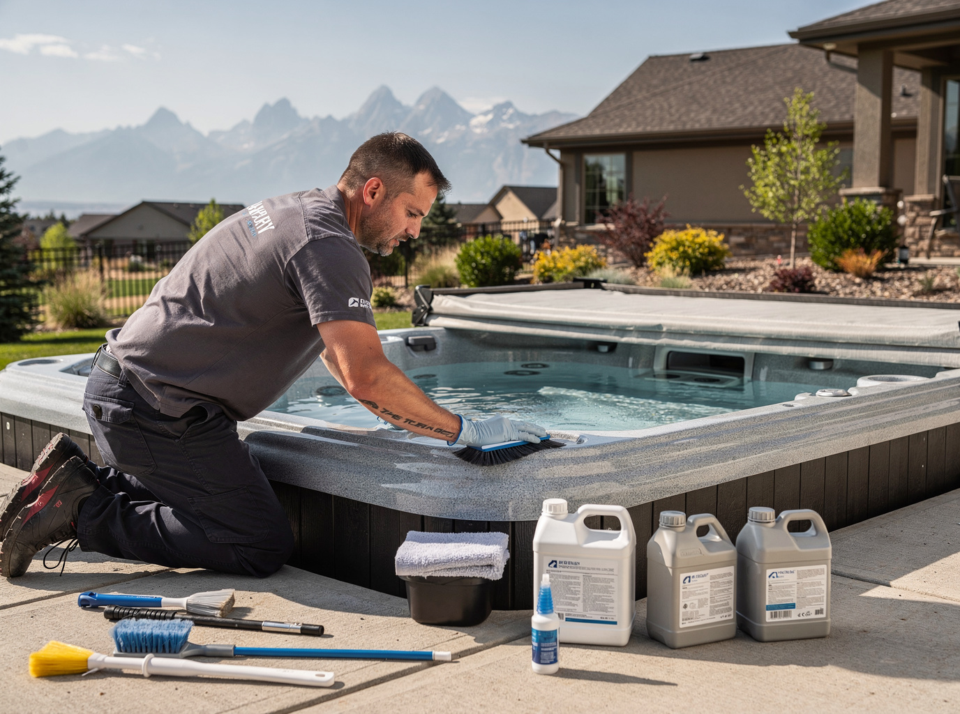 Hot Tub Cleaning in Denver, CO
